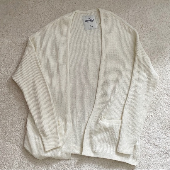 Hollister Sweaters - Hollister Cream Cardigan